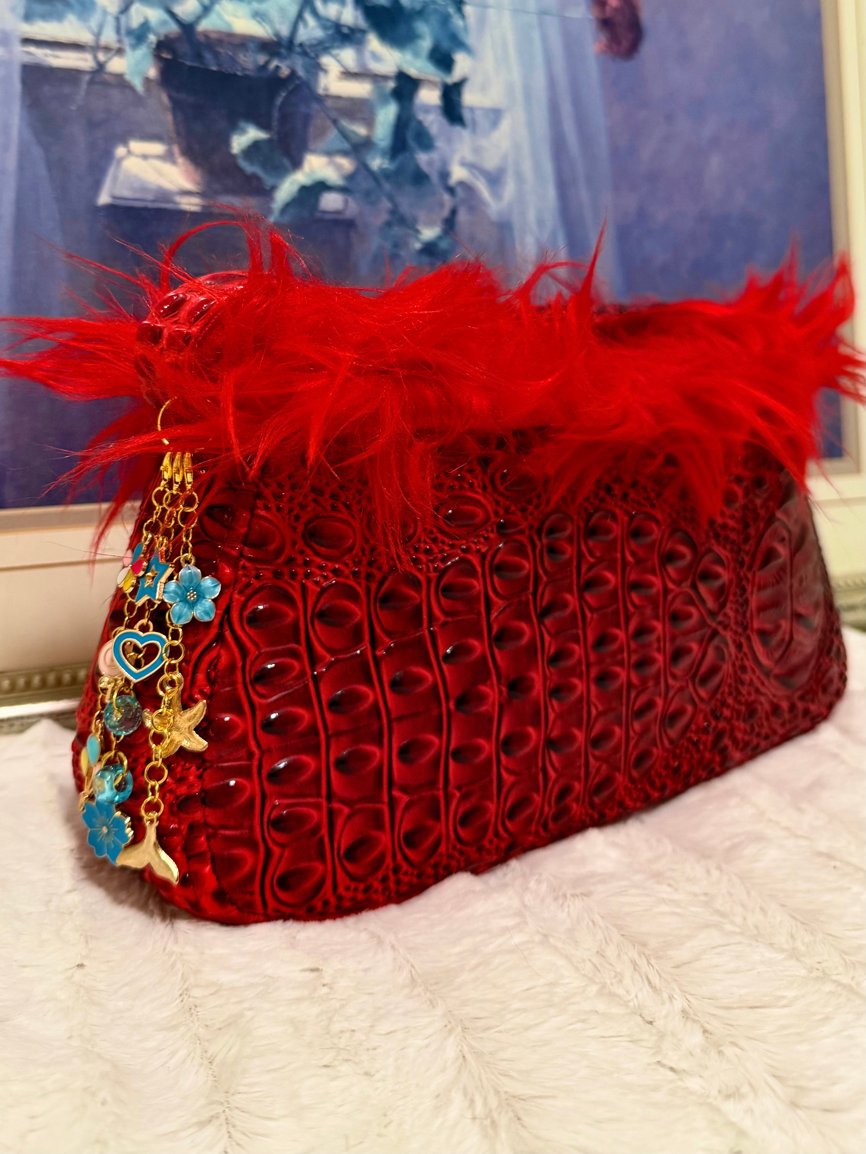 Reversible Shoulder Bag (Red)