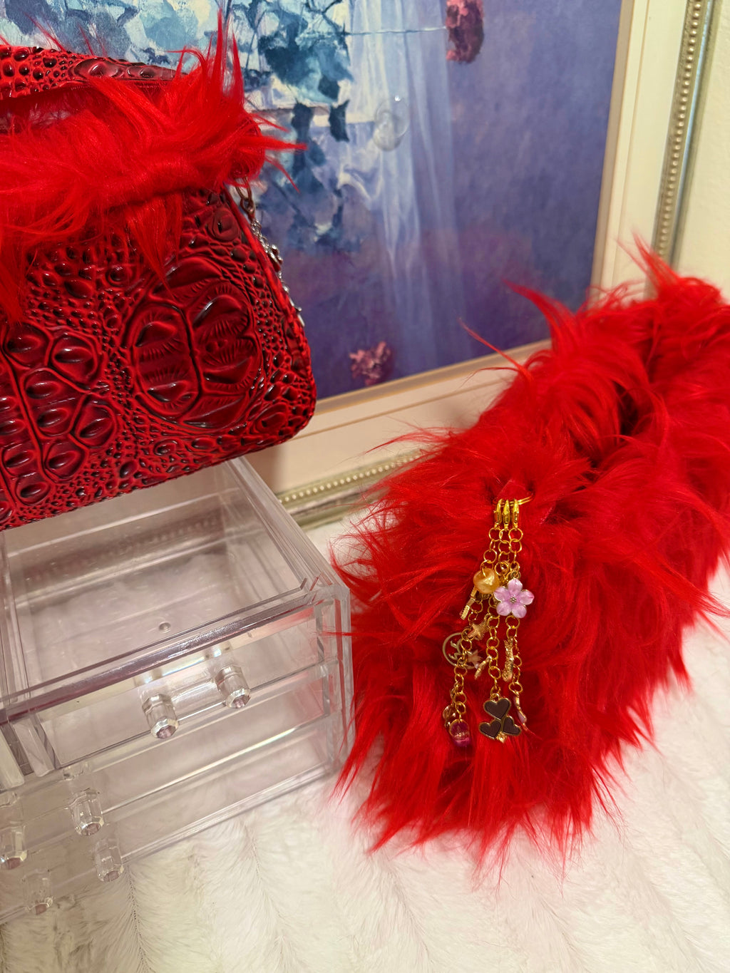 Reversible Shoulder Bag (Red)