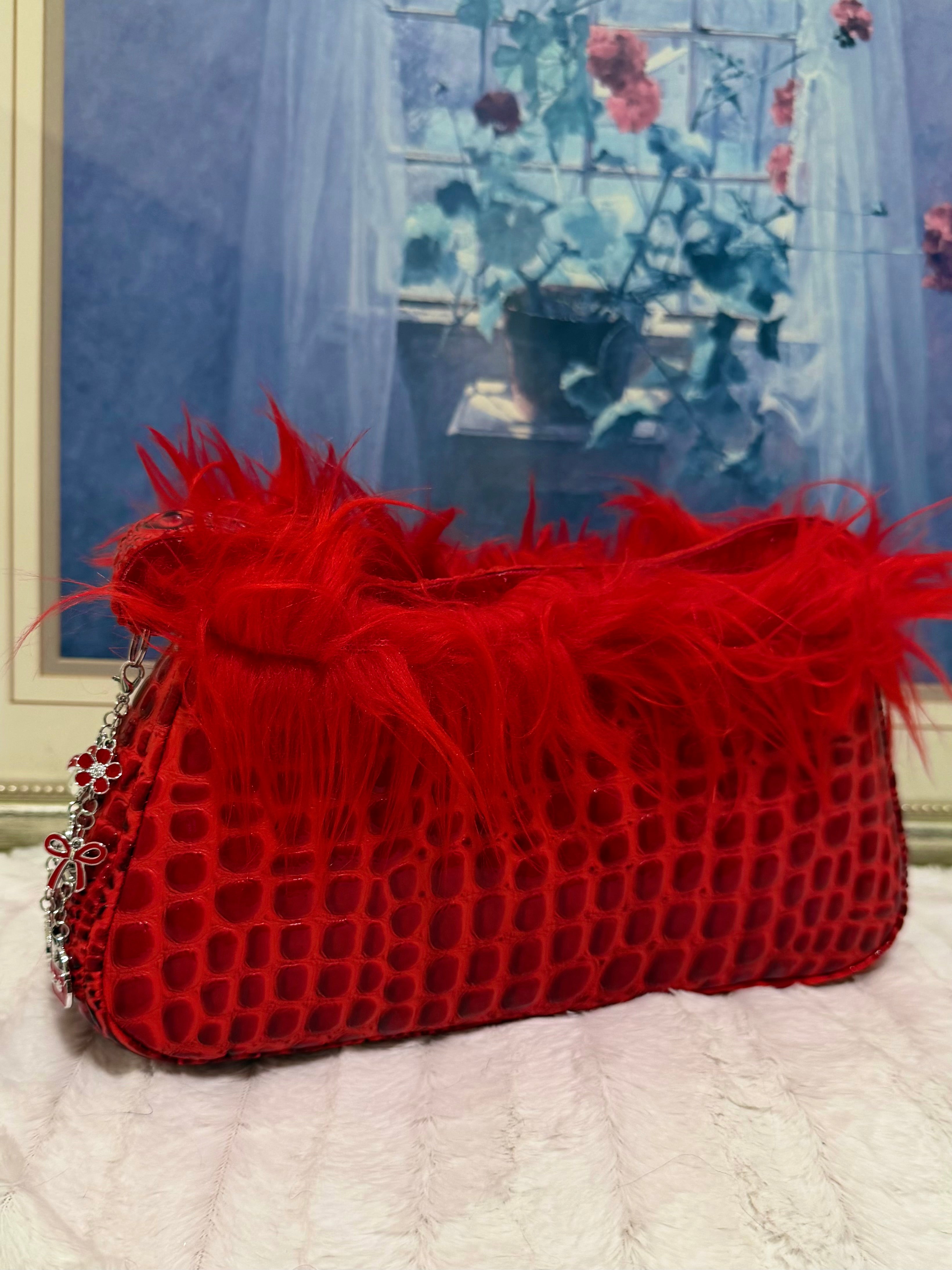 Reversible Shoulder Bag (Red)
